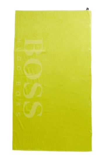 Ręcznik Plażowy BOSS Soft Cotton Zielone Męskie (Pl63376)